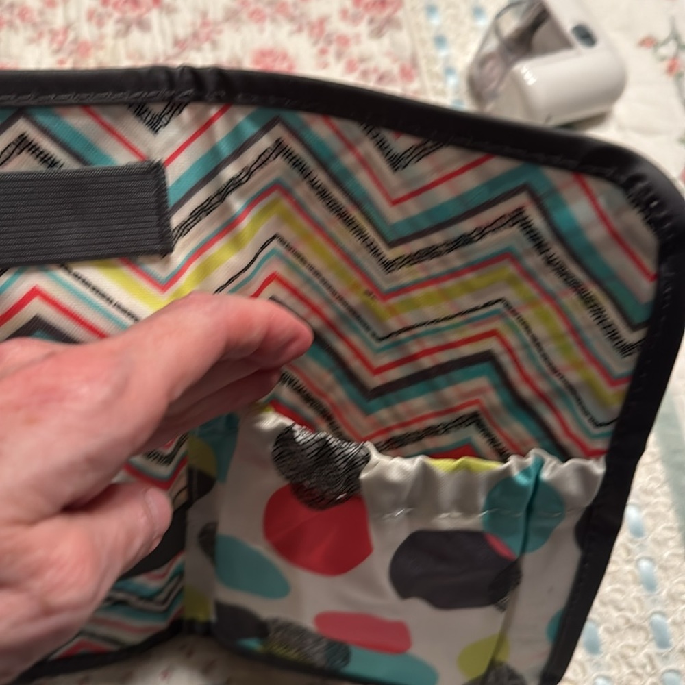 Thirty-one Pen Pencil Tablet Holder NWOT Elastic Closure Multi Colored - Picture 11 of 13